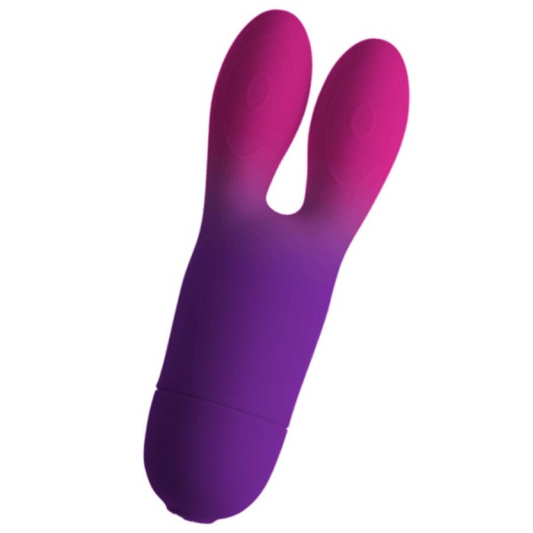 ROCKS-OFF - GLO-GIRL BUNNY VIBRADOR FLEXIBLE MORADO ROCKS-OFF