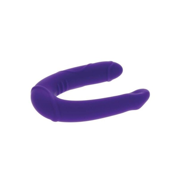 GET REAL - VOGUE MINI DOUBLE DONG VIOLET GET REAL - Pene doble