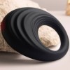 ROCKS-OFF - ANILLO PARA EL PENE VIBRADOR SPIRE NEGRO ROCKS-OFF