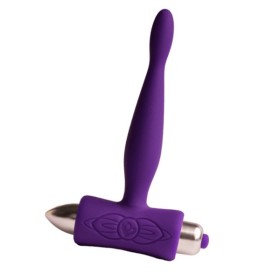 ROCKS-OFF - LITTLE SENSACIONES TEAZER VIBRADOR PLUG ANAL VIOLETA 