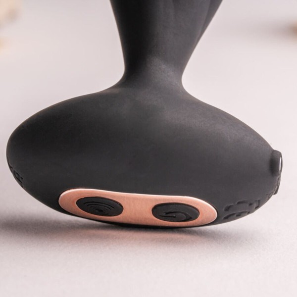 ROCKS-OFF - PETITE SENSATIONS DESIRE PLUG ANAL AVEC TÉLÉCOMMANDE NOIRE ROCKS-OFF