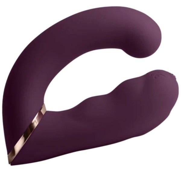 ROCKS-OFF - GEMINI DOUBLE VIBRATEUR STIMULATEUR DE CLITORIS POINT G VIOLET ROCKS-OFF
