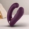 ROCKS-OFF - GEMINI DOUBLE VIBRATEUR STIMULATEUR DE CLITORIS POINT G VIOLET ROCKS-OFF