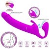 PRETTY LOVE - ZANINI STRAPLESS STRAP-ON 10 VIBRATIONS VIOLET PRETTY LOVE
