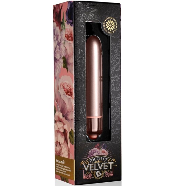 ROCKS-OFF - RO-90 TOUCH VELVET BULLET VIBRANTE ROSE ROCKS-OFF