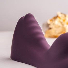 ROCKS-OFF - VIBRADOR SENTADO VIOLETA RUBY GLOW ROCKS-OFF - Para c