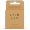 LELO - HEX BOÎTE DE PRÉSERVATIFS BIOLOGIQUES 3 UNITÉS LELO