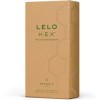 LELO - HEX BOÎTE DE PRÉSERVATIFS BIOLOGIQUES 12 UNITÉS LELO