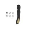 TOYJOY - BAGUETTE DE MASSAGE ZENITH LIGHT NOIRE TOYJOY
