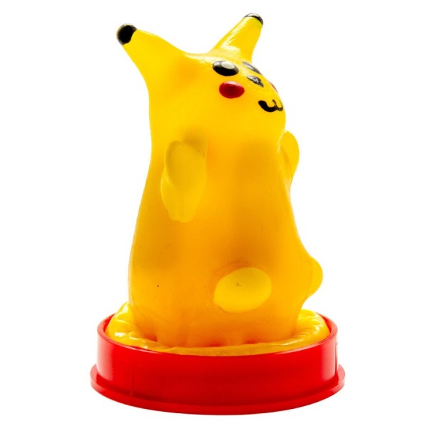 CONDOMERIE - PRESERVATIVO FANCY PINTADO À MÃO AMARELO MOUSE CONDOMERIE