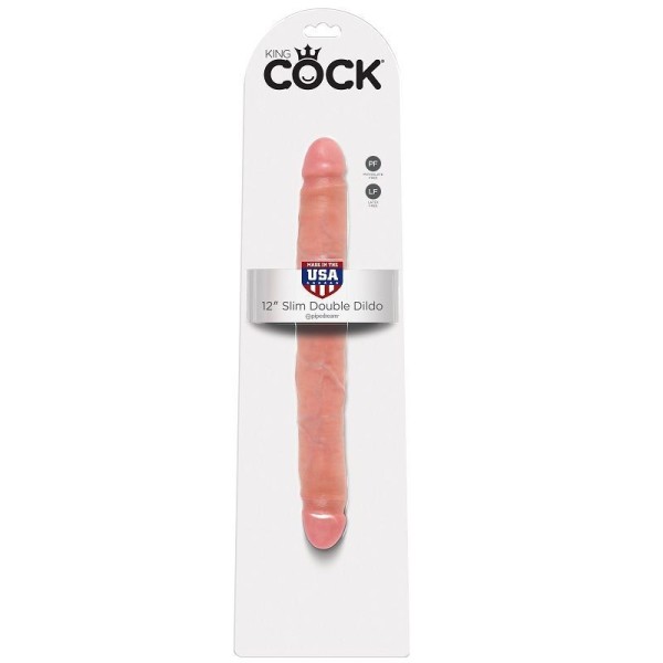KING COCK - GODE DOUBLE NATUREL 30 CM KING COCK - Pénis réalistes