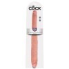 KING COCK DILDO DUPLO NATURAL 40,6 CM KING COCK - Pênis Duplo