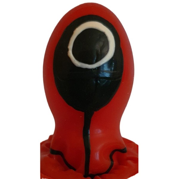 CONDOMERIE - CERCLE DE PRÉSERVATIFS FANTAISIES PEINTS À LA MAIN CONDOMERIE