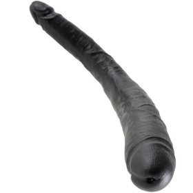 KING COCK DILDO DOBLE NEGRO 40.6 CM KING COCK - Doble Pene