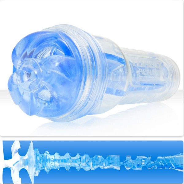 FLESHLIGHT - TURBO PUSH HIELO AZUL FLESHLIGHT