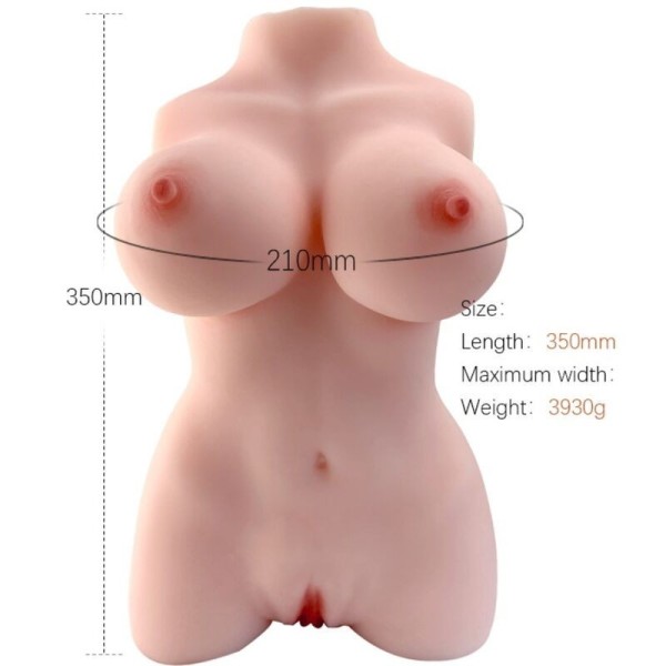 ARMONY - TORSO FEMININO REALISTA MODELO 3 ARMONY PARA ELE