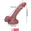 ARMONY - DILDO REALISTA DE SILICONA LÍQUIDA 17 CM ARMONY DILDOS