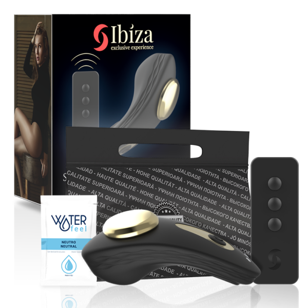 IBIZA - IBIZA TECHNOLOGY BRAGA VIBRADOR DE SILICONA MANDO A DISTA