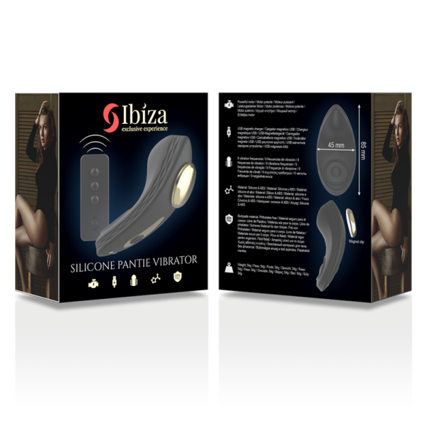 IBIZA - IBIZA TECHNOLOGY BRAGA VIBRADOR DE SILICONA MANDO A DISTA