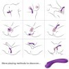ARMONY - VIBRADOR LEGEND SILICONA MORADO VIBRADORES ARMONY