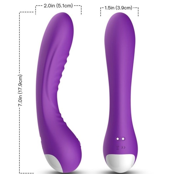 ARMONY - VIBRADOR LEGEND SILICONA MORADO VIBRADORES ARMONY