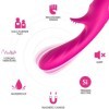 ARMONY - VIBRADOR ROMANCE CON ESTIMULADOR FUCSIA VIBRADORES ARMON