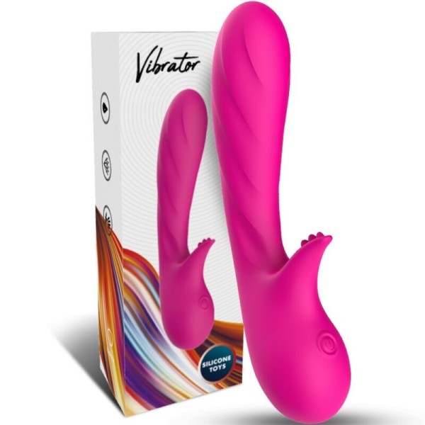 ARMONY - VIBRATEUR ROMANCE AVEC STIMULATEUR FUCHSIA ARMONY VIBRATORS