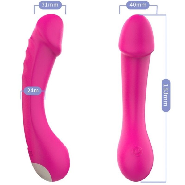 ARMONY - GODE VIBRATEUR SPOT G SILICONE FUCHSIA ARMONY VIBRATORS