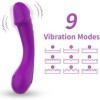 ARMONY - DILDO VIBRADOR DE SILICONA PUNTO G VIOLETA ARMONY VIBRAD