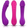 ARMONY - DILDO VIBRADOR PUNTO G DE SILICONA NEGRO ARMONY VIBRADOR