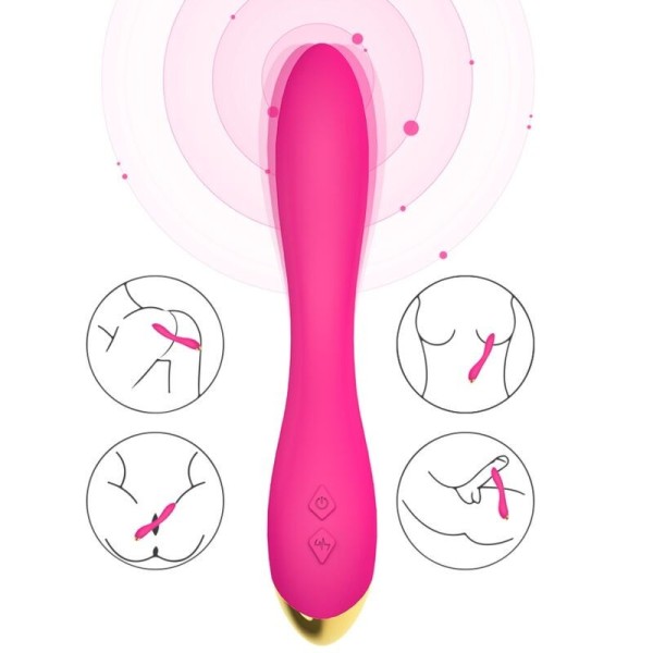 ARMONY - VIBRATEUR FLAMINGO MULTIPOSITION FUCHSIA ARMONY VIBRATORS