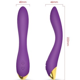 ARMONY - VIBRADOR FLAMINGO MULTI-POSIÇÕES VIBRADORES ARMONY ROXOS