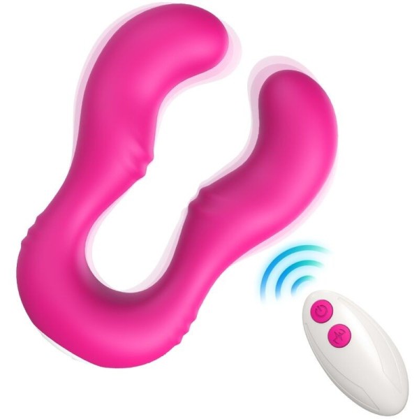 ARMONY - SERAPH VIBRADOR DOBLE MANDO A DISTANCIA FUCSIA VIBRADORE
