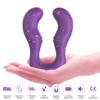 ARMONY - VIBRATEUR SERAPH DOUBLE TÉLÉCOMMANDE VIOLET ARMONY VIBRATORS