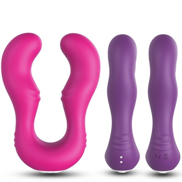 ARMONY - VIBRATEUR SERAPH DOUBLE TÉLÉCOMMANDE VIOLET ARMONY VIBRATORS