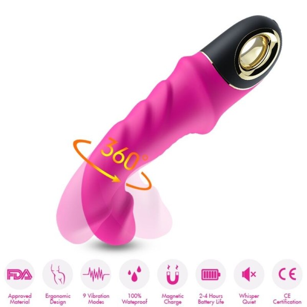 ARMONY - JOYBLADE GODE VIBRATEUR ROTATEUR FUCHSIA ARMONY VIBRATORS