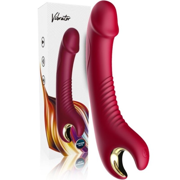 ARMONY - VIBRATEUR & ROTATEUR PRINCE DILDO ROUGE ARMONY VIBRATORS