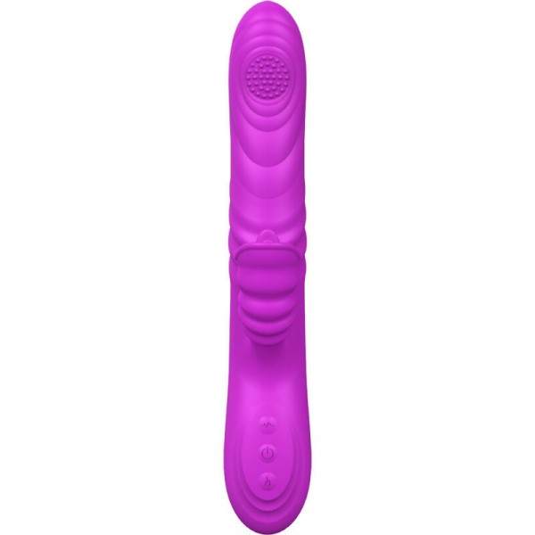 ARMONY - VIBRATEUR MULTIFONCTION ANGELIA AVEC LANGUE STIMULANTE EFFET CHALEUR VIOLET ARMONY VIBRATORS