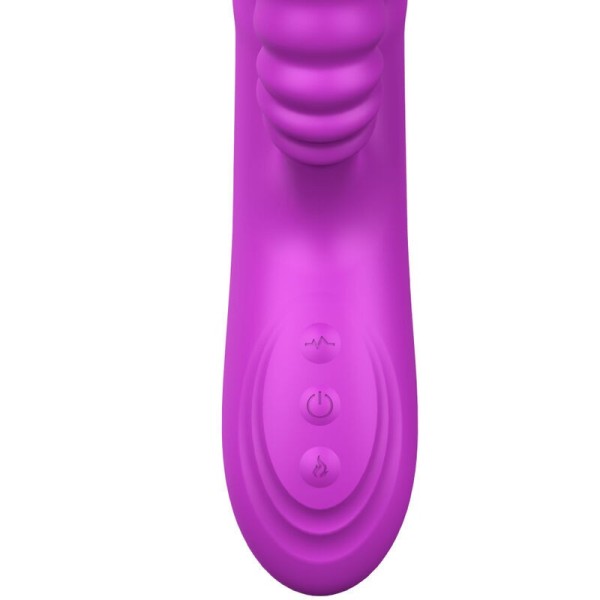 ARMONY - VIBRATEUR MULTIFONCTION ANGELIA AVEC LANGUE STIMULANTE EFFET CHALEUR VIOLET ARMONY VIBRATORS