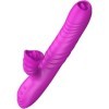 ARMONY - VIBRATEUR MULTIFONCTION ANGELIA DOUBLE LANGUE EFFET CHALEUR VIOLET ARMONY VIBRATORS