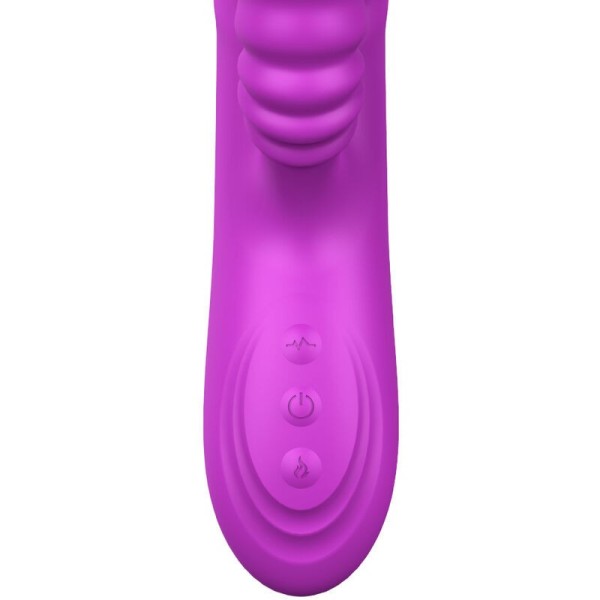 ARMONY - VIBRADOR MULTIFUNCIÓN ANGELIA DOBLE LENGUA EFECTO CALOR 