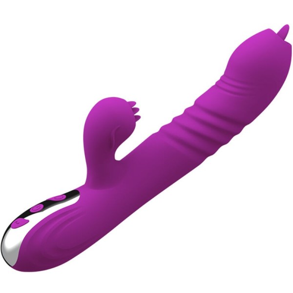 ARMONY - FAIRY VIBRADOR MULTIFUNCIÓN DOBLE LENGUA EFECTO CALOR PÚ