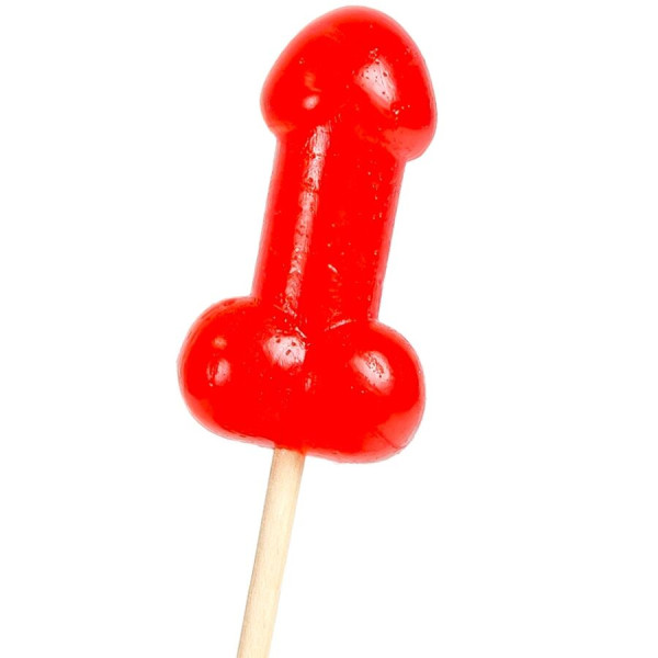 Sucette Pénis Cerise Épicée - Qualité Premium & Livraison Discrète