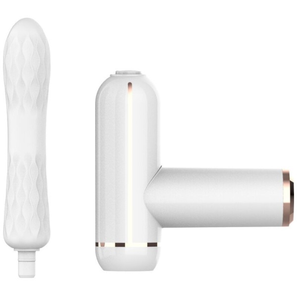 ARMONY - FKING MACHINE VIBRADOR AJUSTABLE Y AUTOMATICO BLANCO VIB