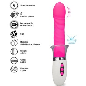 ARMONY - VIBRADOR LIBERTY & THRUSTING CON LENGUA VIBRADORES ARMON