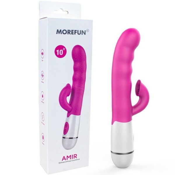 ARMONY - AMIR VIBRATEUR MULTIFONCTION AVEC LANGUE STIMULANTE 16 VITESSES ROSE ARMONY VIBRATORS