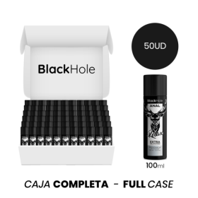 MOQ 50 - BLACK HOLE GEL TROU NOIR BASE SILICONE DILATATION ANALE 100 ML BLACK HOLE