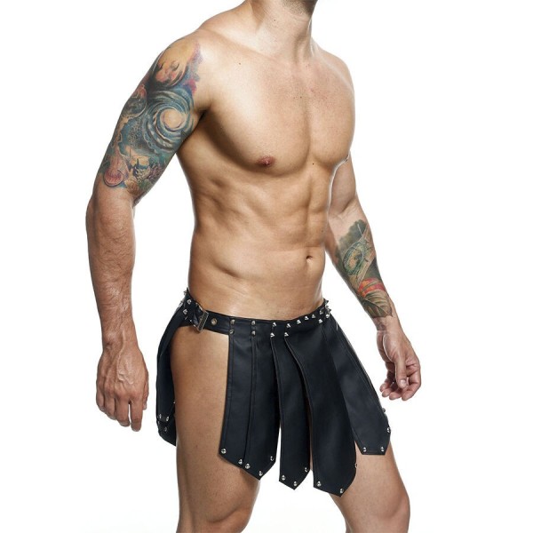 MOB - JUPE ROMANDA NOIRE DNGEON TAILLE UNIQUE MOB - Lingerie homme