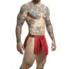 MOB - RED ROMANDA SKIRT DNGEON ONE SIZE MOB - Lencería hombre