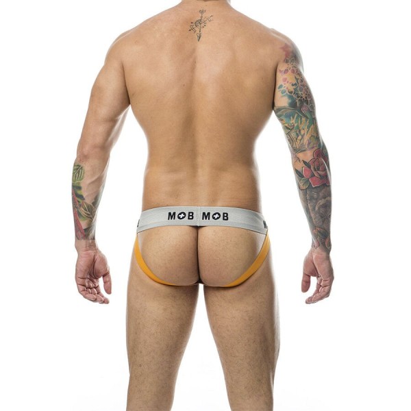 MOB - JOCK CLÁSICO RAYAS NARANJA TALLA M MOB - Suspensorios